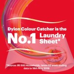 Dylon Colour Catcher All-Purpose Laundry Detergent Sheets – 2 x 40 sheets